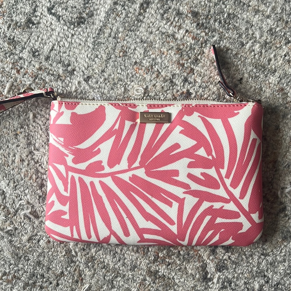 Kate Spade Palm Clutch